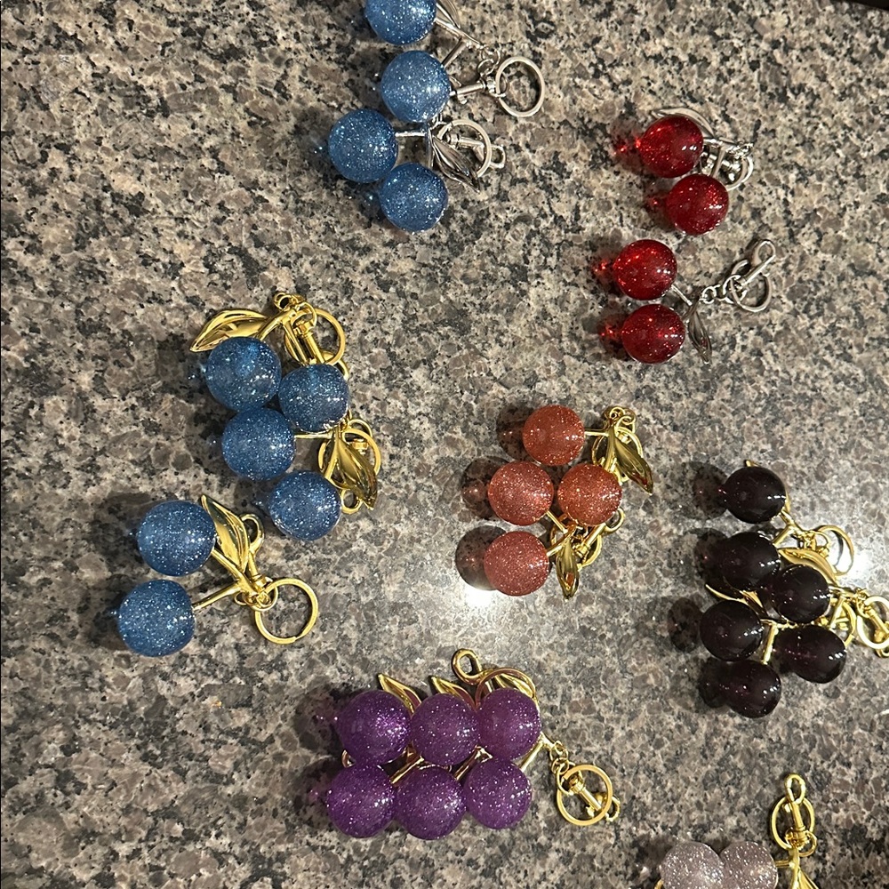 Cherry Dangle Keychain/Bagcharm - Picture 2 of 16